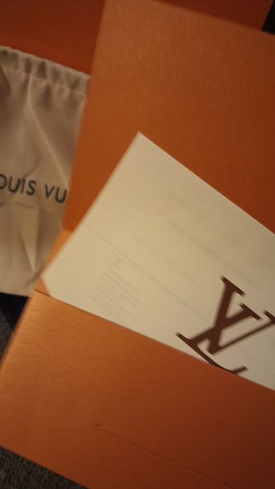 Oryginał Pasek Louis Vuitton Biały, Oryginalny z potwierdzeniem zakupu