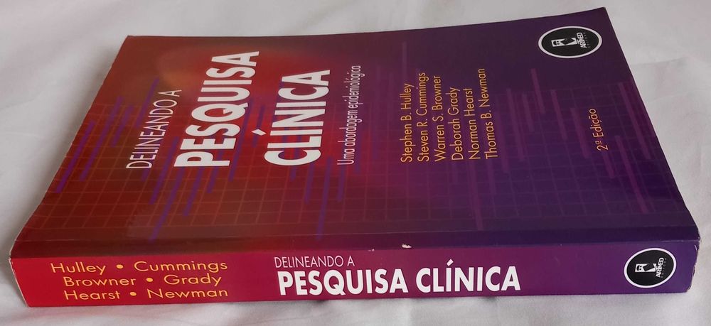 Livro Delineando a Pesquisa Clínica de Hulley et al [Portes Incluídos]