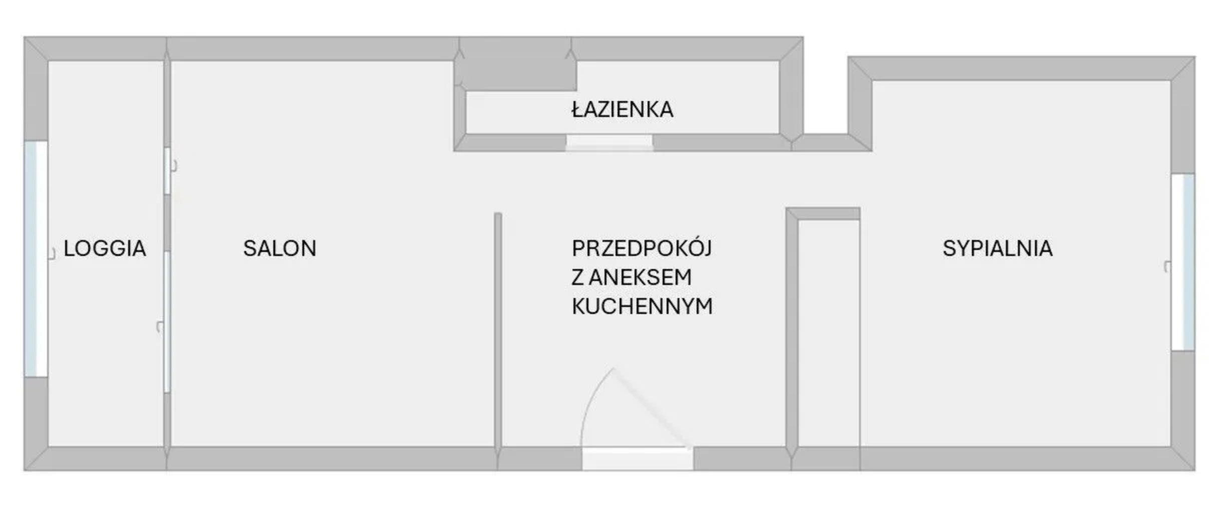 Продаж квартири Польша Катовіце центр міста двокімнатна