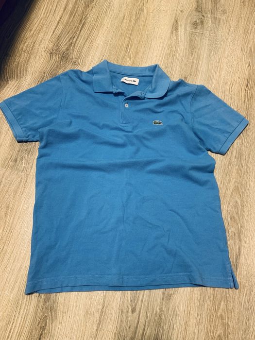 Сорочка-поло Lacoste синього кольору
