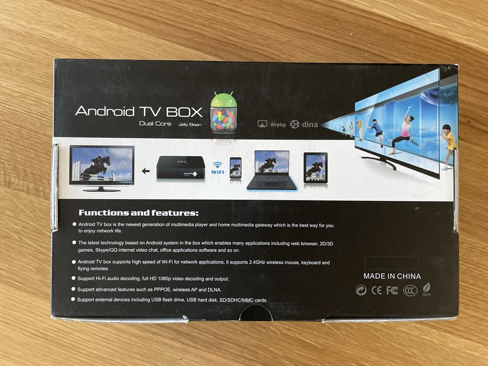 Android TV BOX Dual Core Jelly Bean