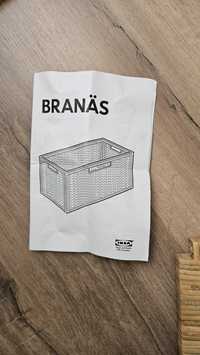 Caixa arrumação em verga (Ikea)