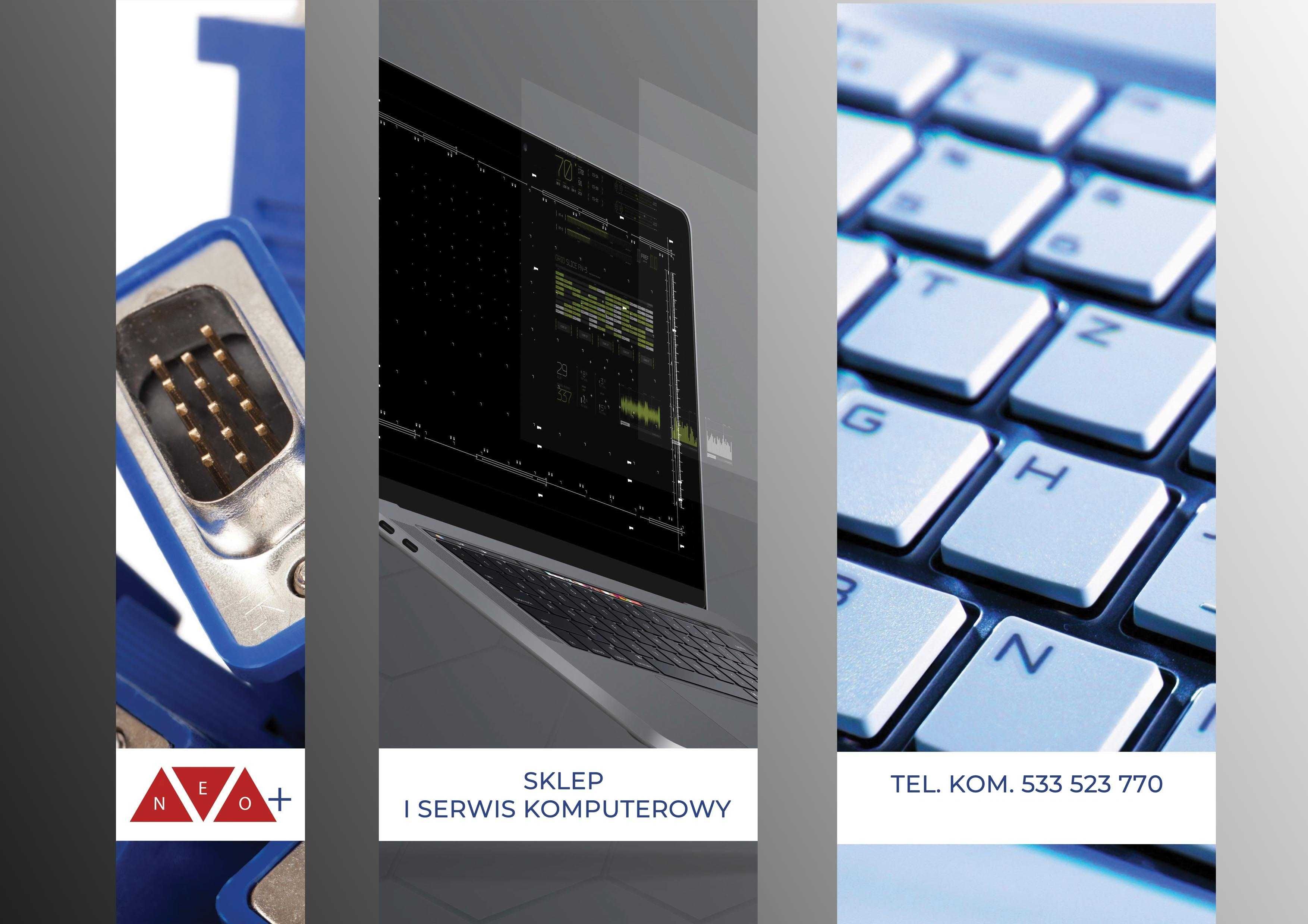 Serwis, naprawa komputerów i laptopów stacjonarnie i wysyłkowo