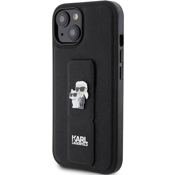 Etui Karl Lagerfeld Gripstand Saffiano na iPhone 15