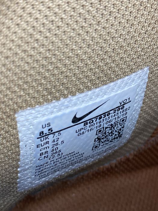 Черевики nike lunar force 1 duckboot 42/26.5 см