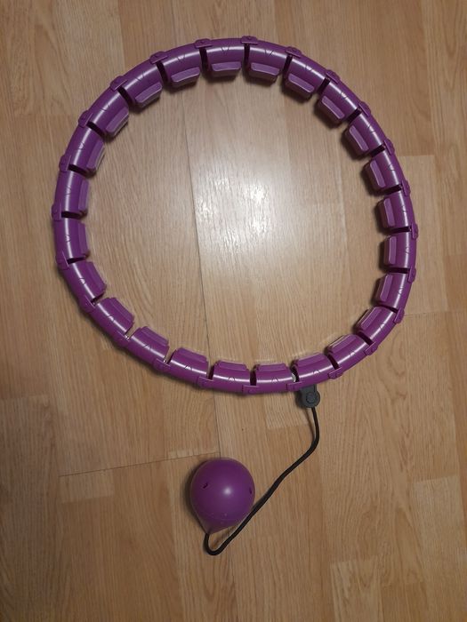 Hula hop z obciążeniem