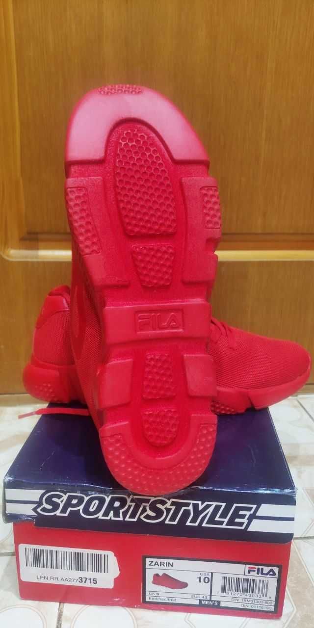 Кросівки Fila Red Zarin Sneakers 43р. (28см)