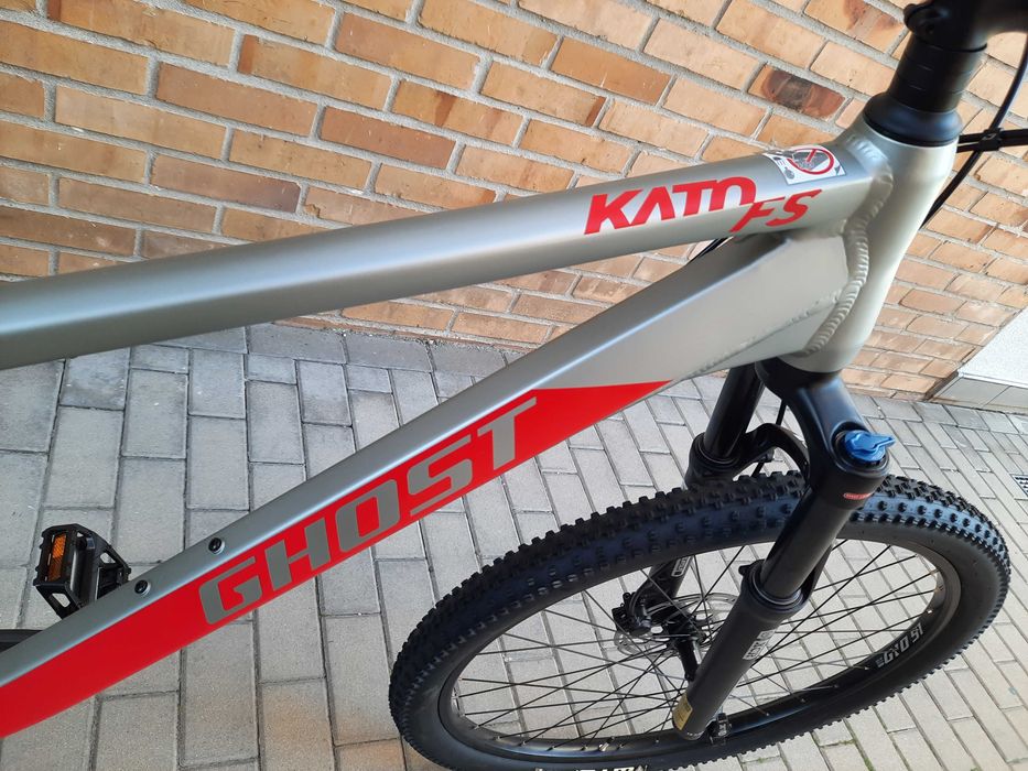 NOWY Rower Ghost KATO FS XS/S/XL  full 130mm srebrny Raty 0% Opole