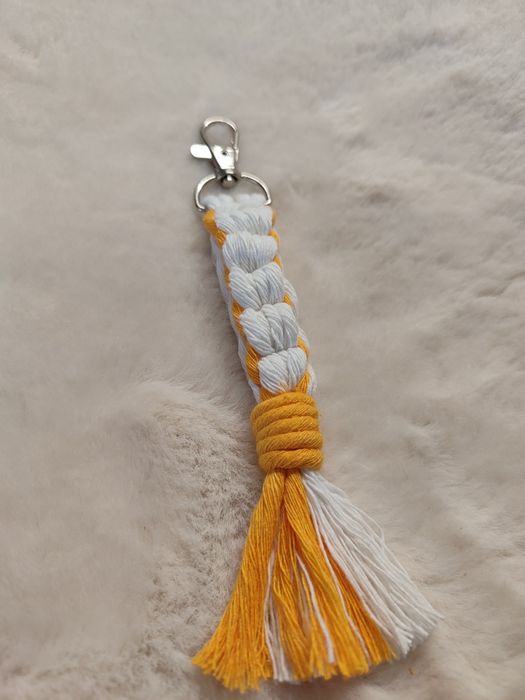 Porta chaves macramé