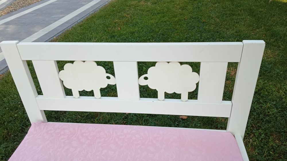 Łóżko dla dziecka białe ikea