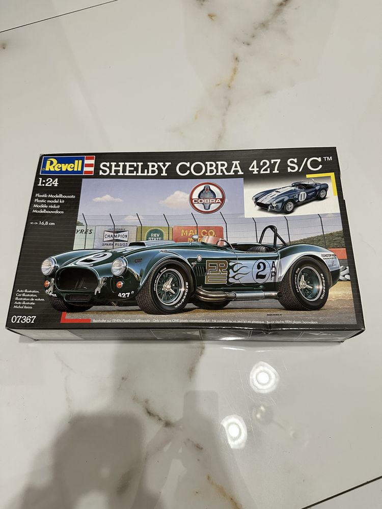 Revell model do sklejania 1:24 Shelby Cobra 427 s/c