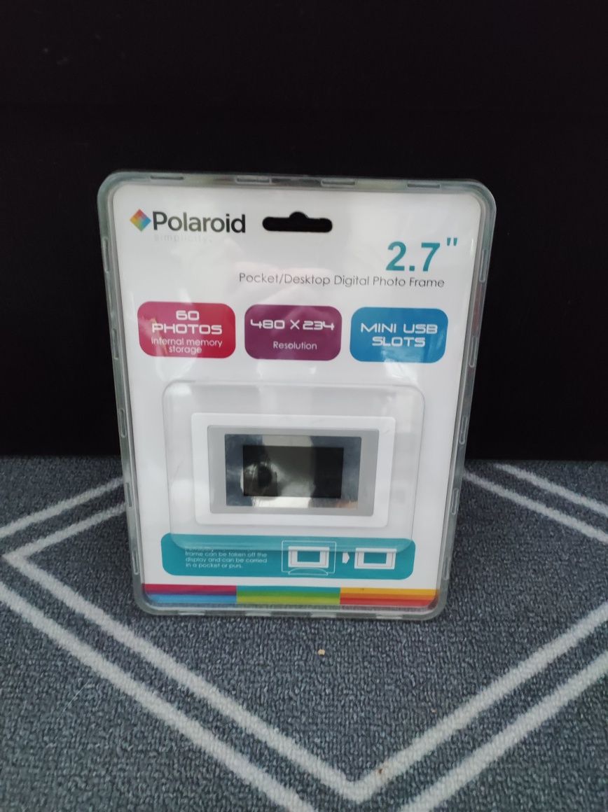 Cyfrowa ramka na zdjęcia Polaroid 2,7 cała