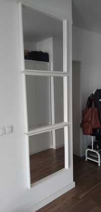 3 białe lustra IKEA 60x60