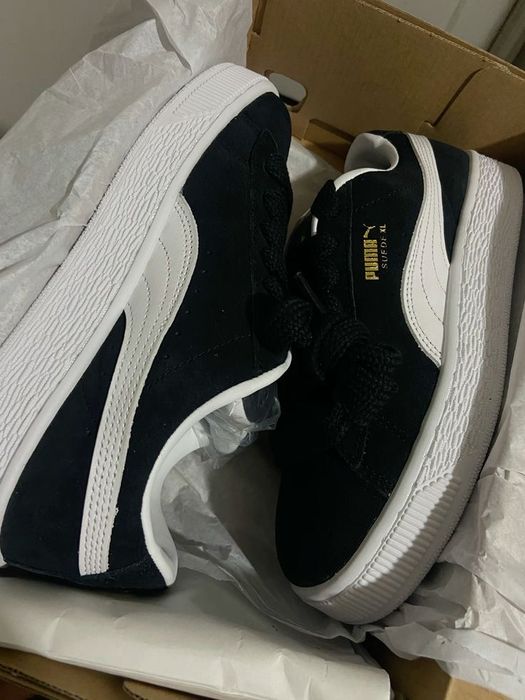 Нові Puma Suede XL – розмір 42, замша, чорні, оригінал