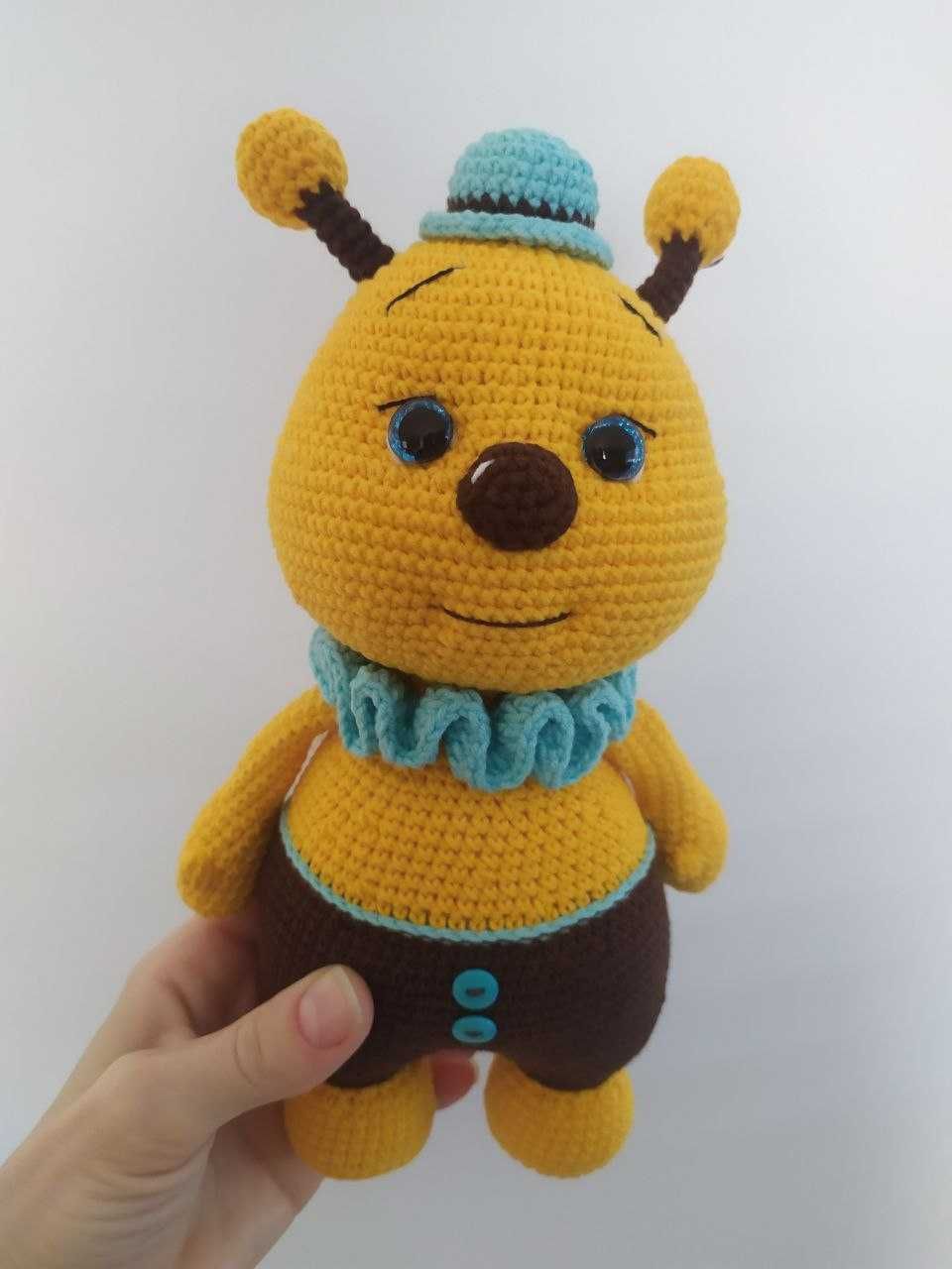 Maskotka na szydełku Amigurumi Pszczoła Pszczółka Handmade