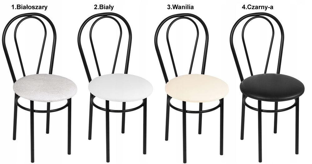 Krzesło Tulipan Black