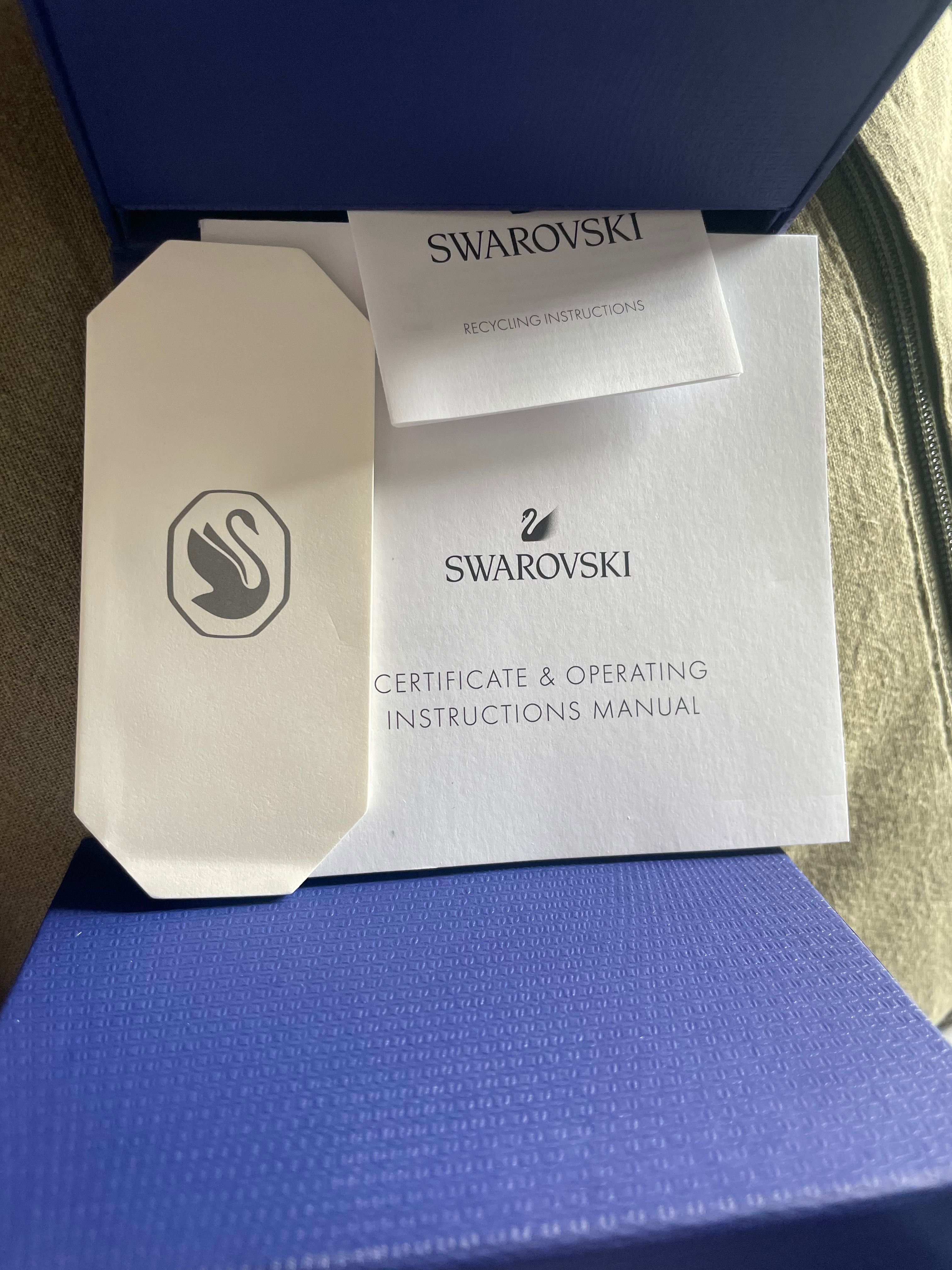Swarovski relógio Passage Chrono, Swiss made, Rosa