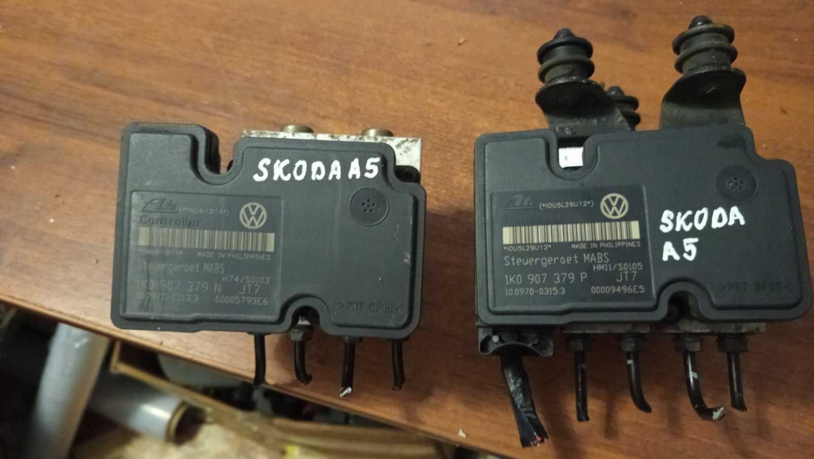 Блок Абс Шкода VW CADDY Abs  1K0 907 379P   1K0 907 379N