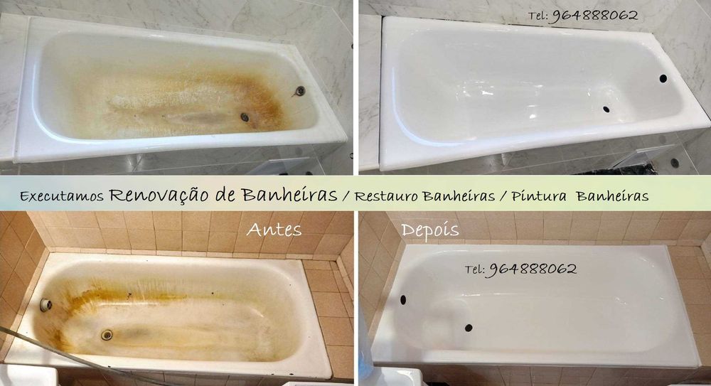 A sua banheira ficará como nova por apenas 350€