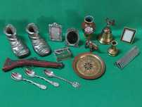 Vários peças miniatura decorativas