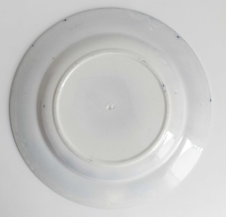 Prato Inglês Azul Borrão