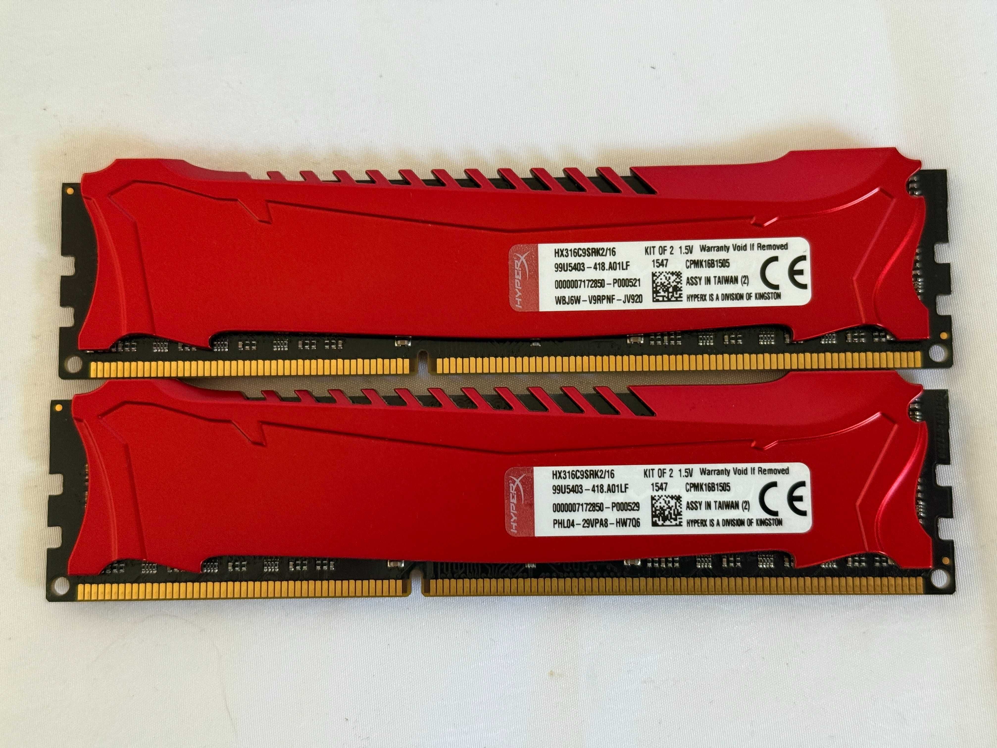 Pamięć RAM DDR3 HyperX Savage 2x8GB 16GB 1600MHz