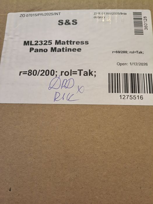 Materac nowy Pano Matinee