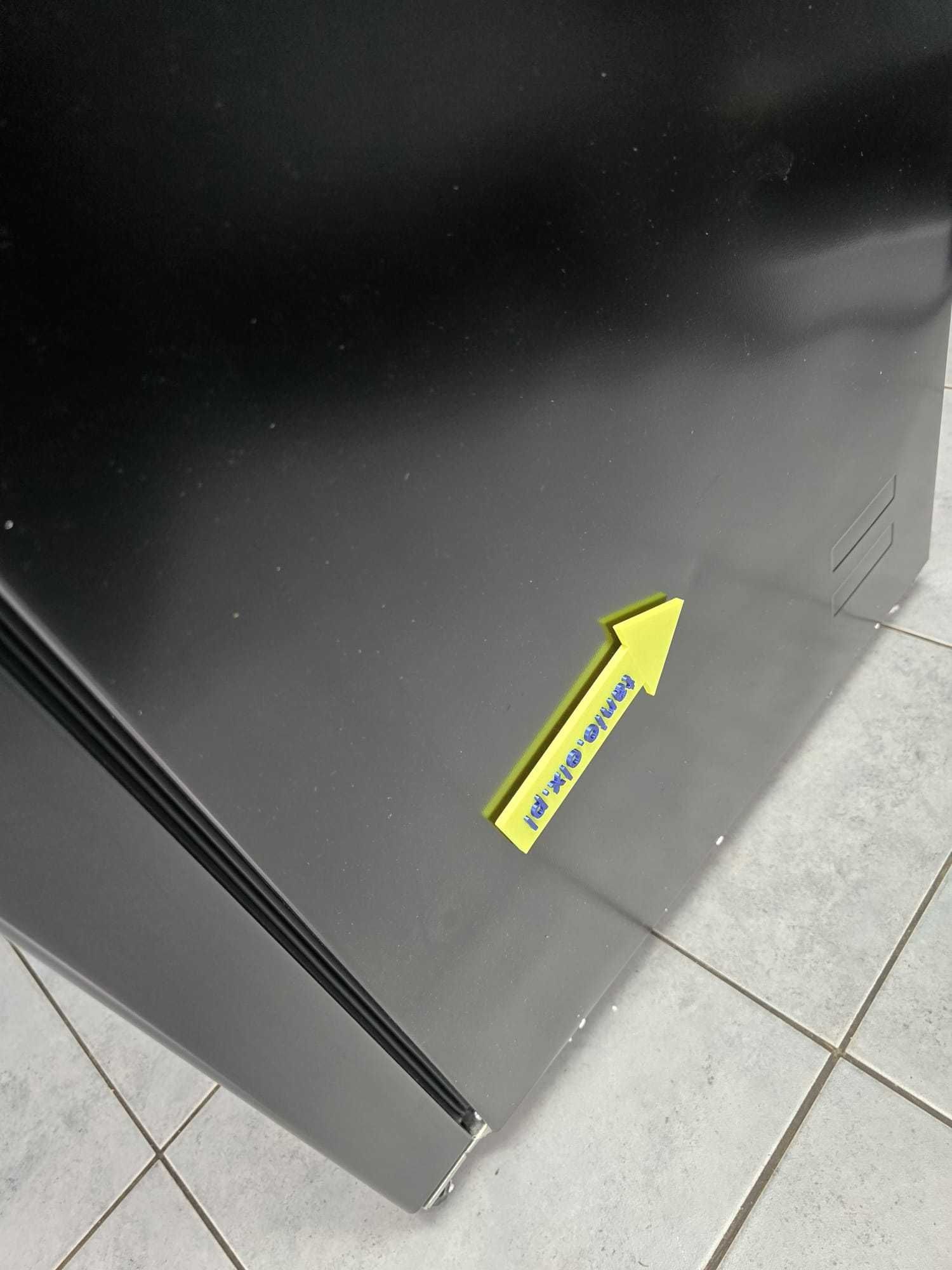 OUTLET nowa Lodówka Gorenje NRK619EABXL4  185 cm Czarna gwar 2 lata O2
