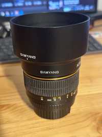 Obiektyw Samyang 85mm f 1.4 AE AS IF UMC Nikon