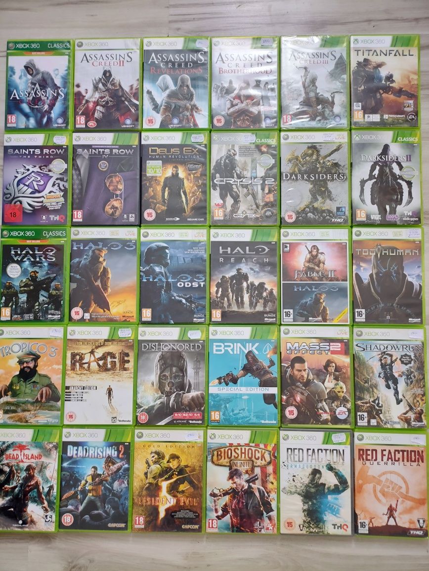 Gry oryginalne xbox 360 od 15zl