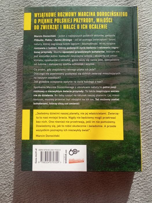 Książka Na ratunek Marcin Dorociński