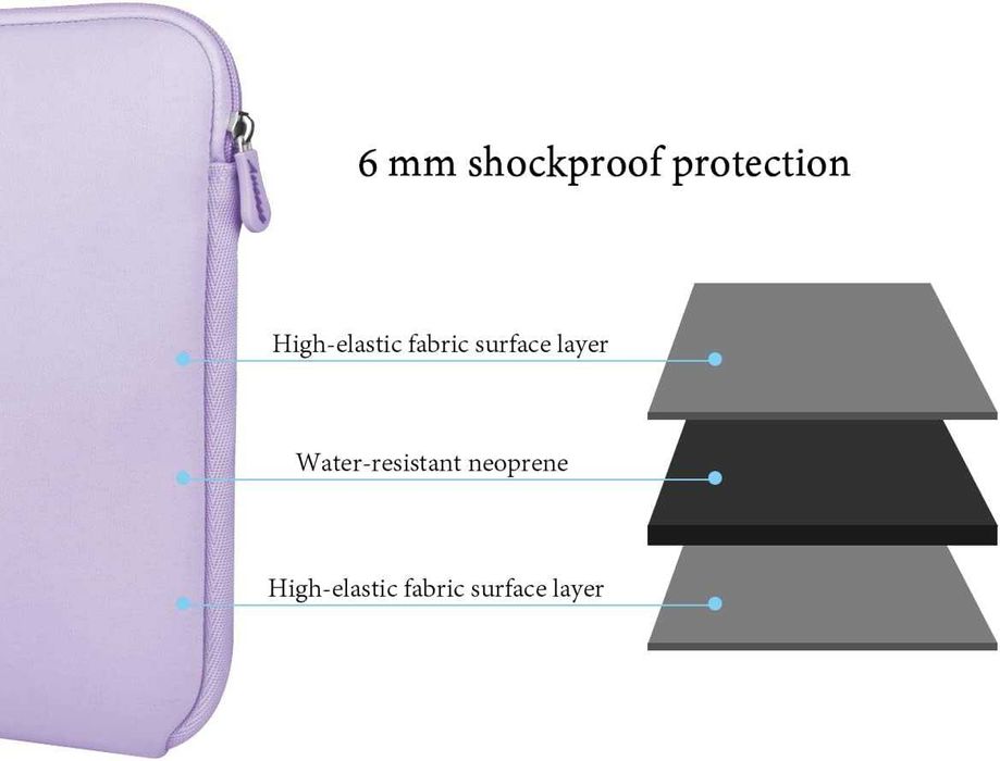 Aucase Etui na laptopa PU