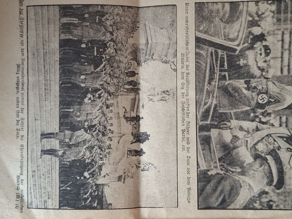 Stare gazety niemieckie Breslau 1939