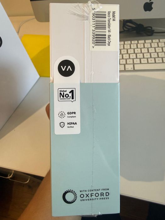 Vasco Translator V4 (black), NOWY, darmowy internet i 112 języków