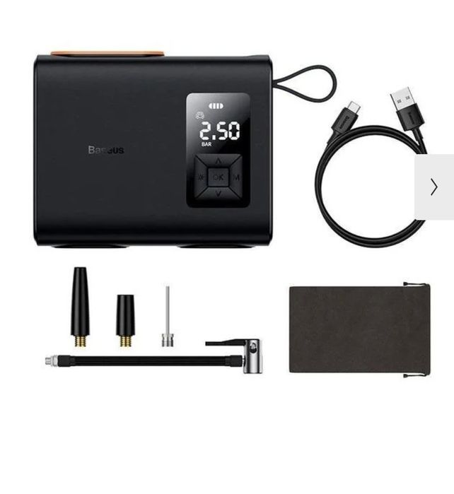 Акумуляторний автокомпресор Baseus  BS-CG007 250W 6000mAh

Автоматично