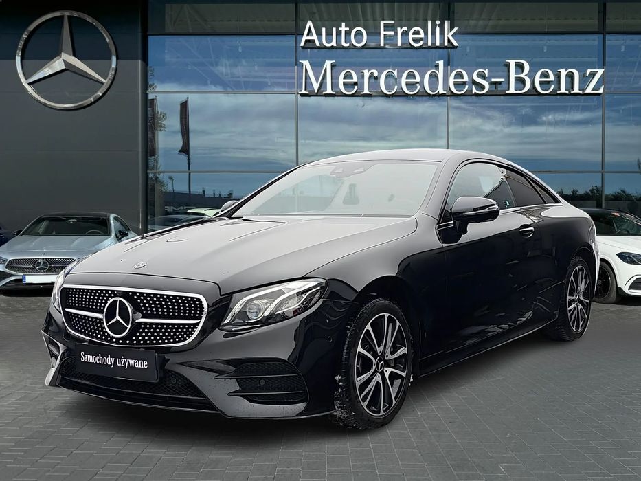 Mercedes-Benz Klasa E E450 4matic Coupe 367KM Pakiet  AMG Distronic  Salon PL Serwis ASO