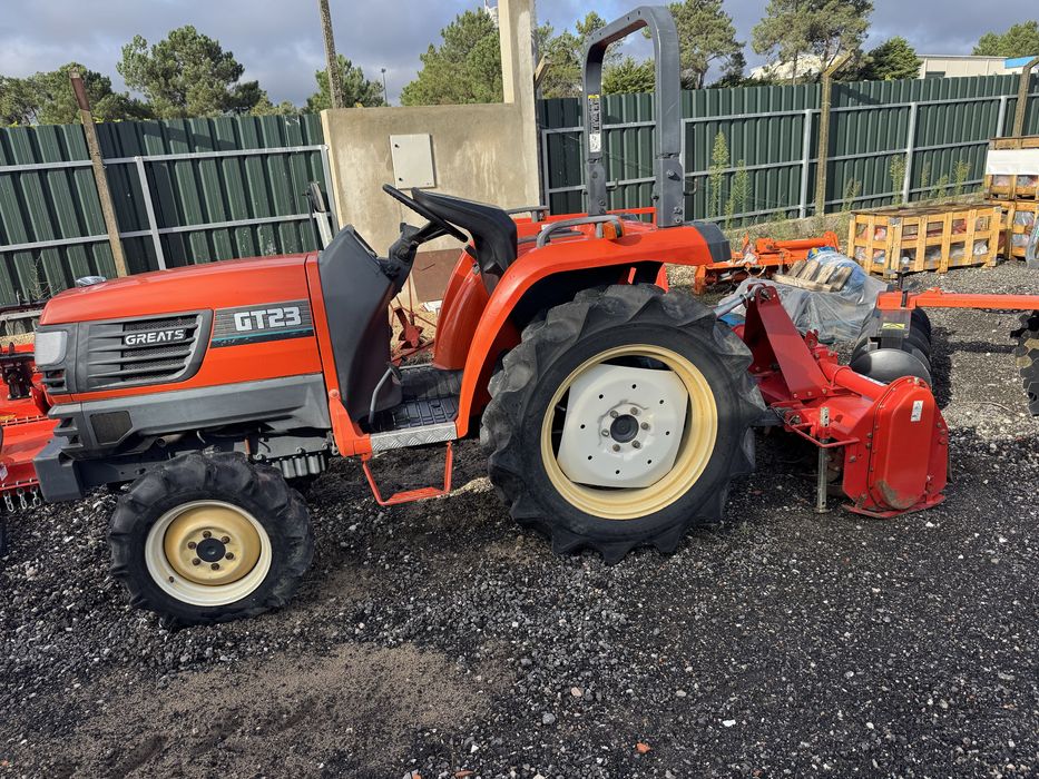 Trator kubota direçao hidraulica 21cv