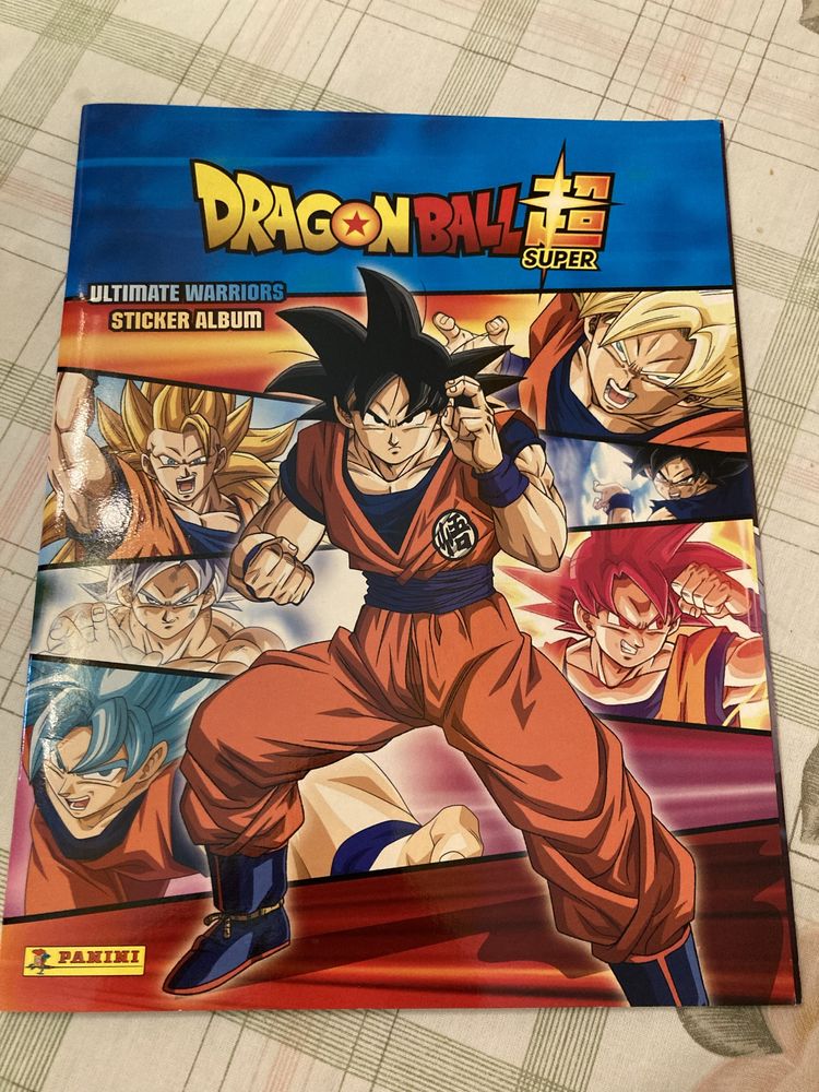 Caderneta COMPLETA + Poster, DragonBall super