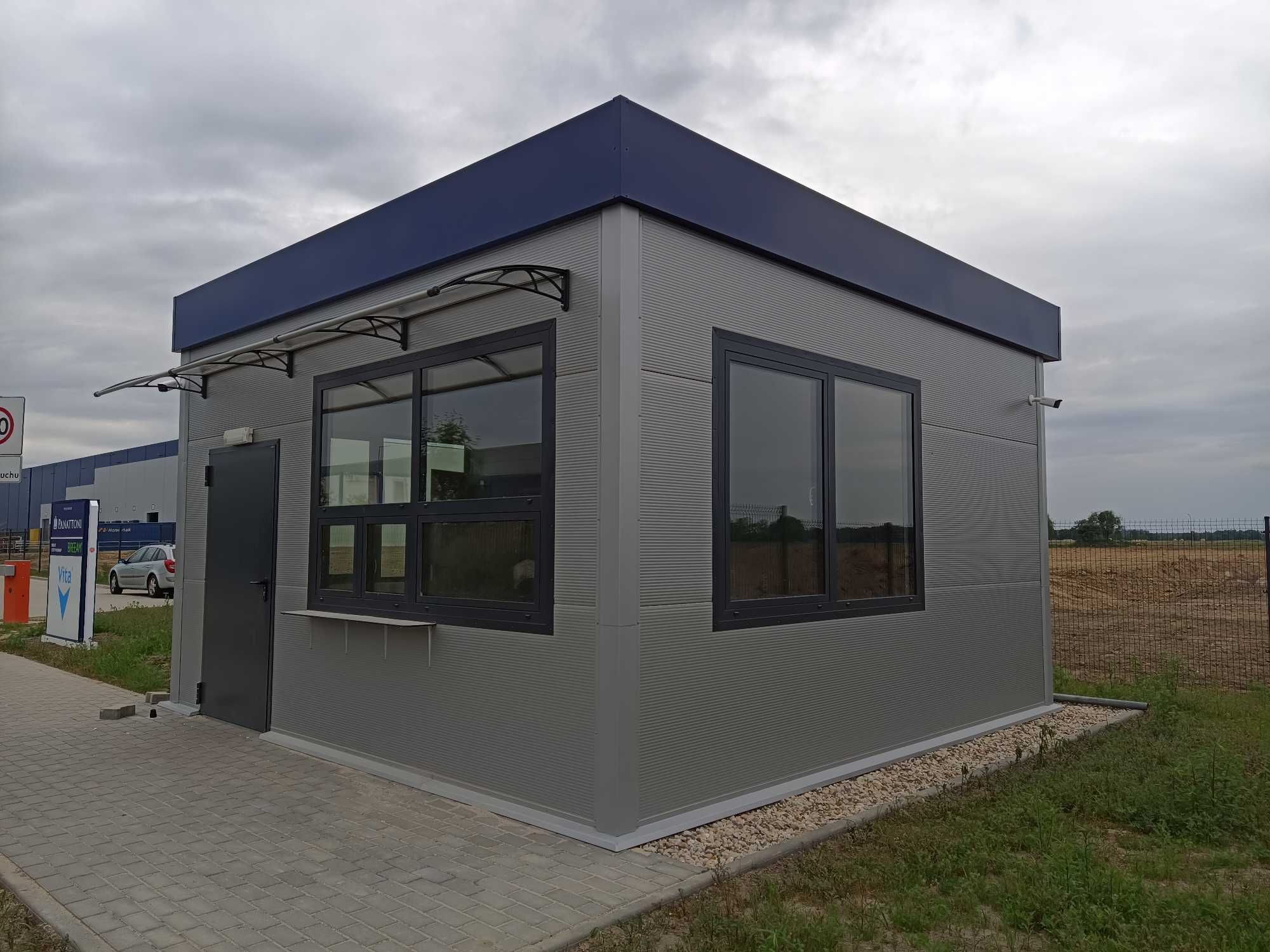 kontener ocieplany stróżówka pawilon budka biuro sterownia kabina