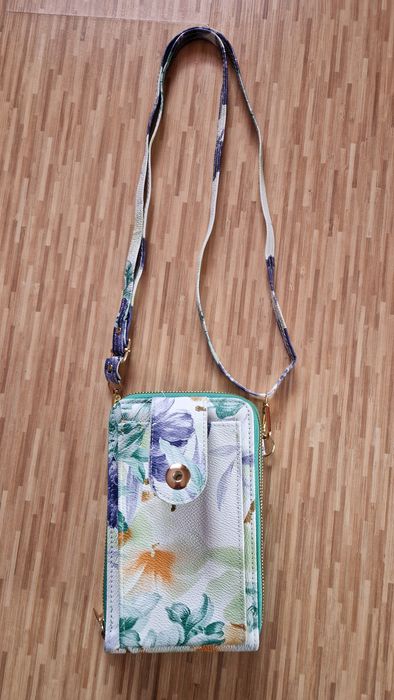 Mini torebka na telefon, karty