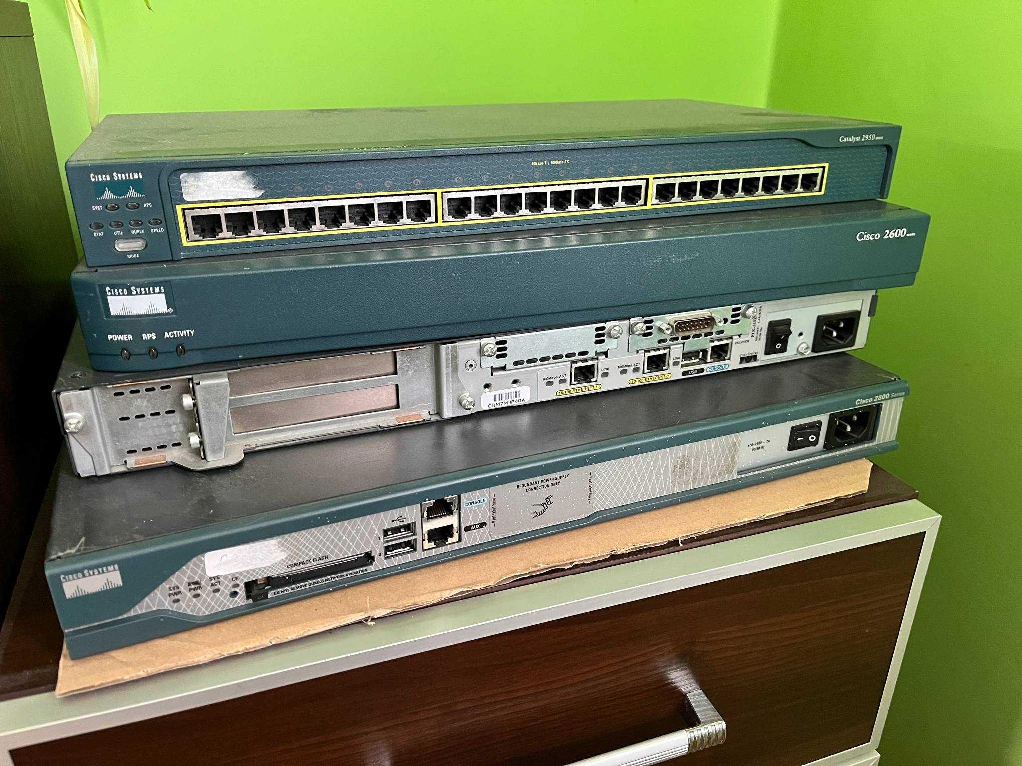 CISCO - zestaw do nauki / laboratorium / CCNA CCNP | Router Switch x7