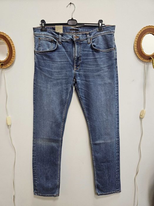 Jeansy Nudie Jeans Lean Dean Lost Orange
