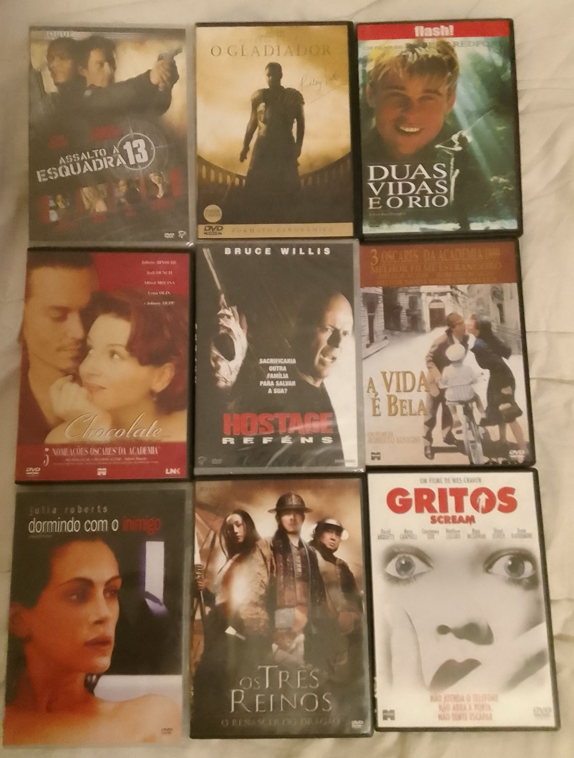 Filmes dvd excelente estado alguns selados