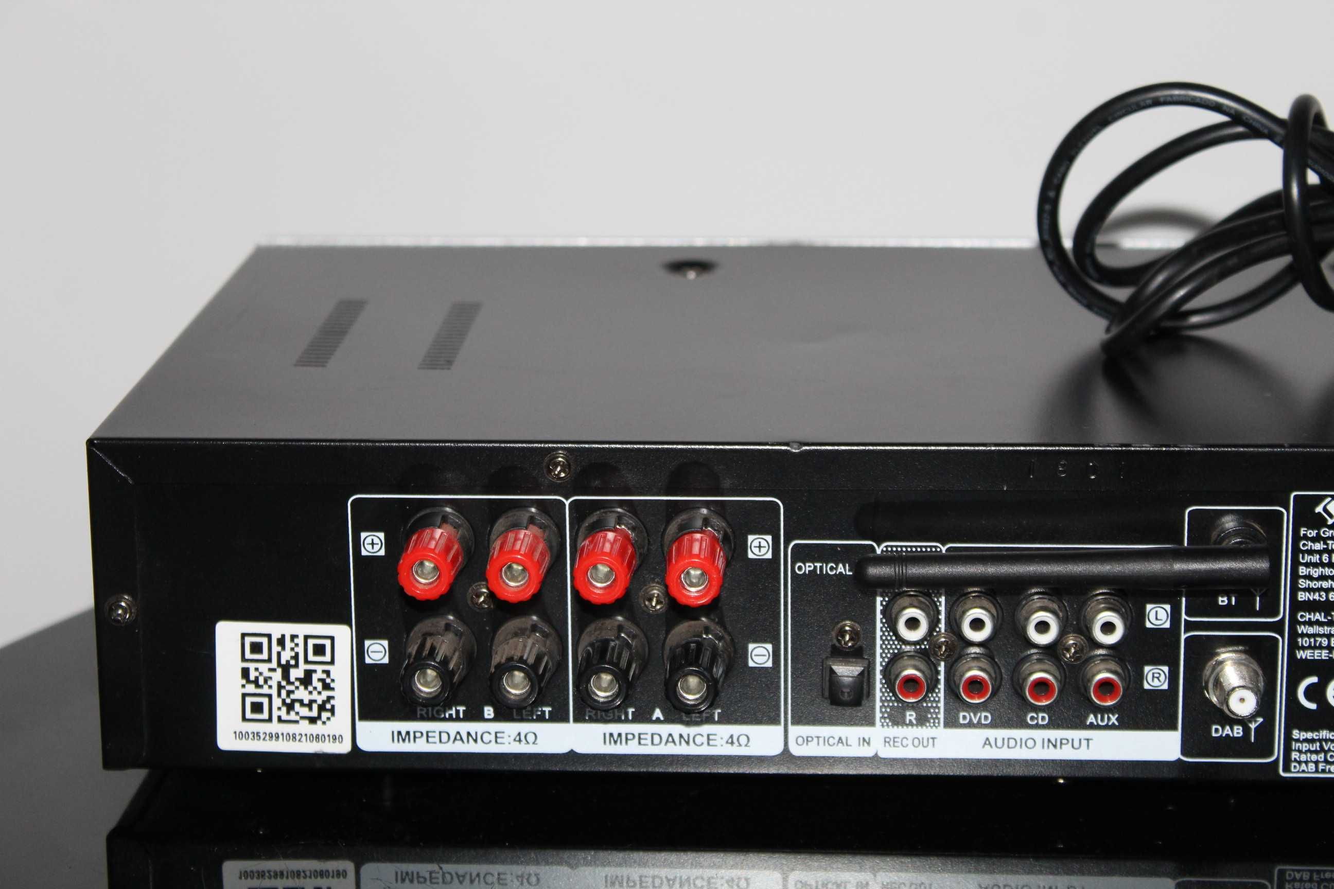 AUNA Wzmacniacz stereo hi-fi bluetooth optyk mp3 Wysyłka