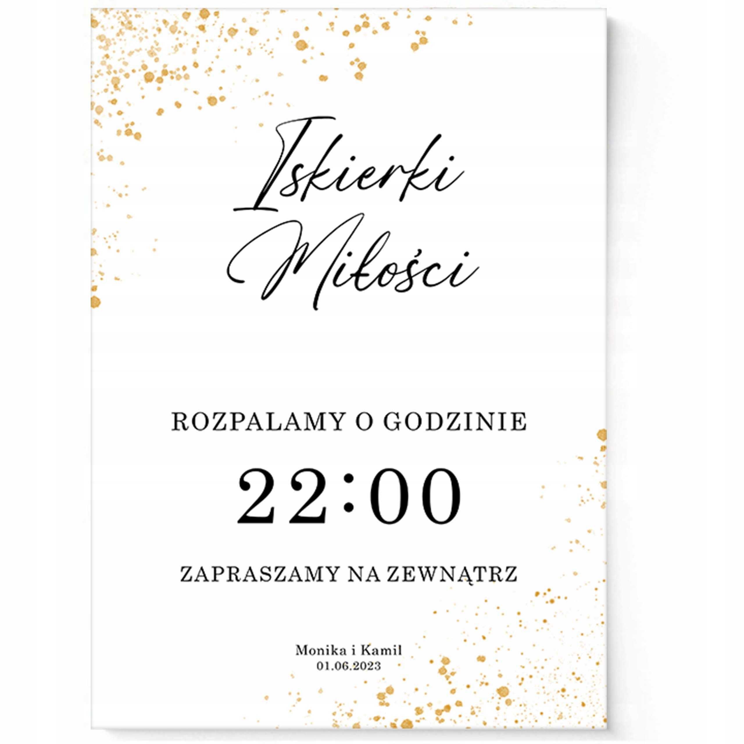 Iskierki miłości na wesele ślub zimne ognie PDF