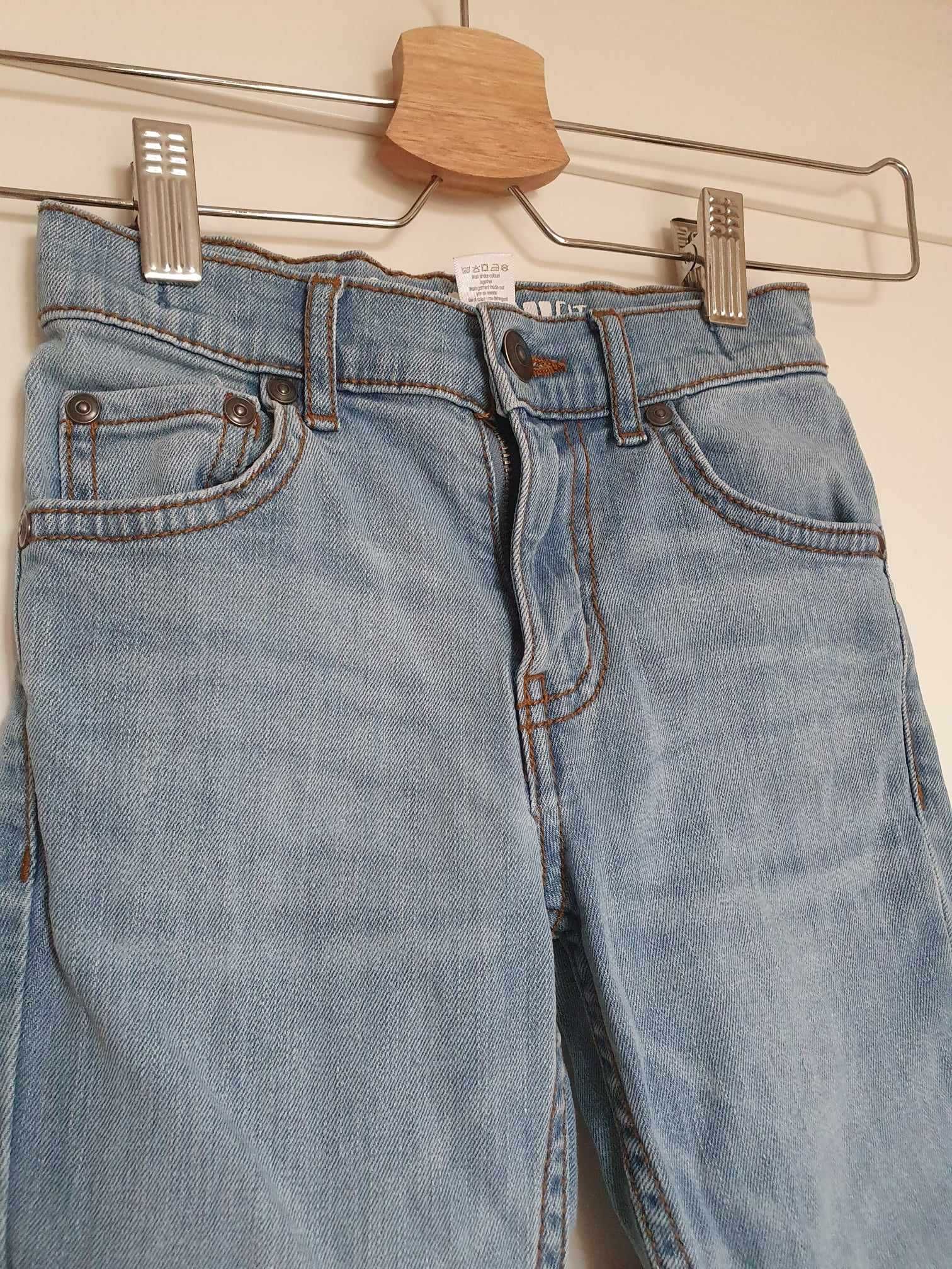 Jeansy 116 TU skinny fit dziewczęce