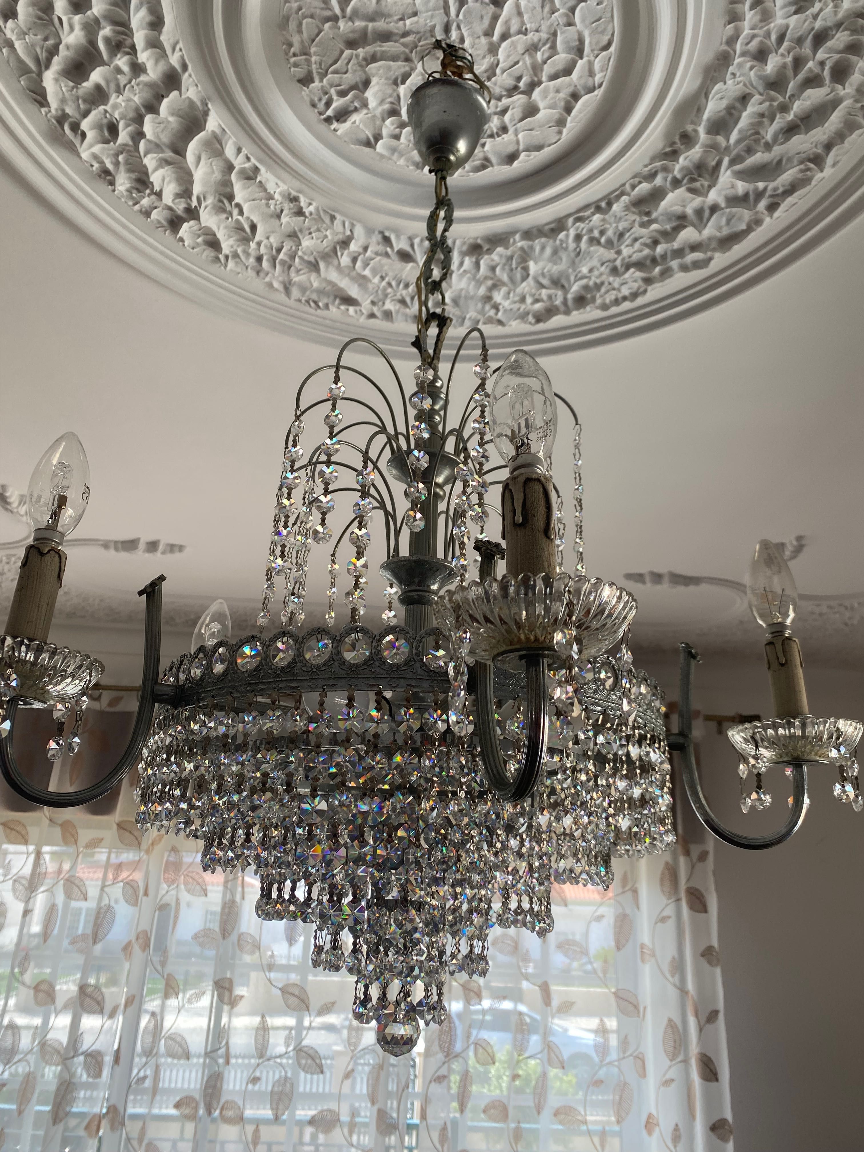 Candeeiros de Sala em Cristal