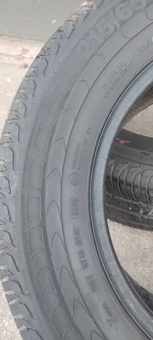 [2szt] 215/65/15C R15C Continental VANCO opony