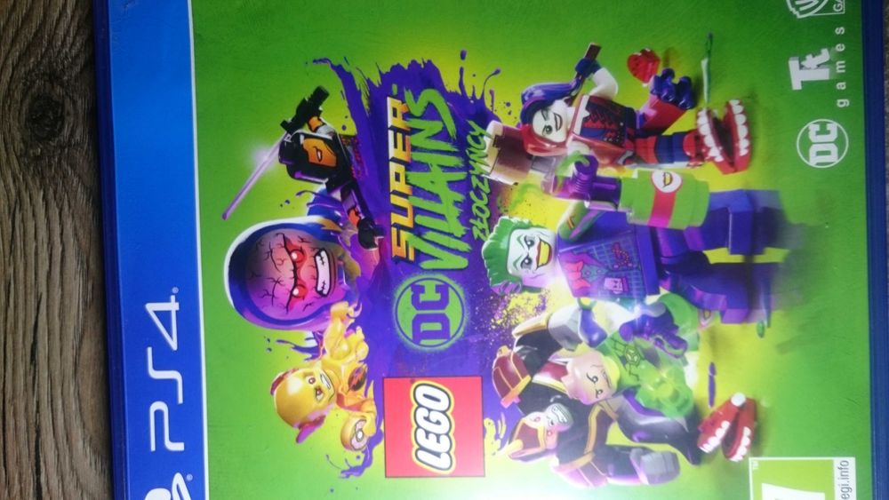 LEGO dc super villains złoczyńcy ps4 minecraft playstation 4 rayman