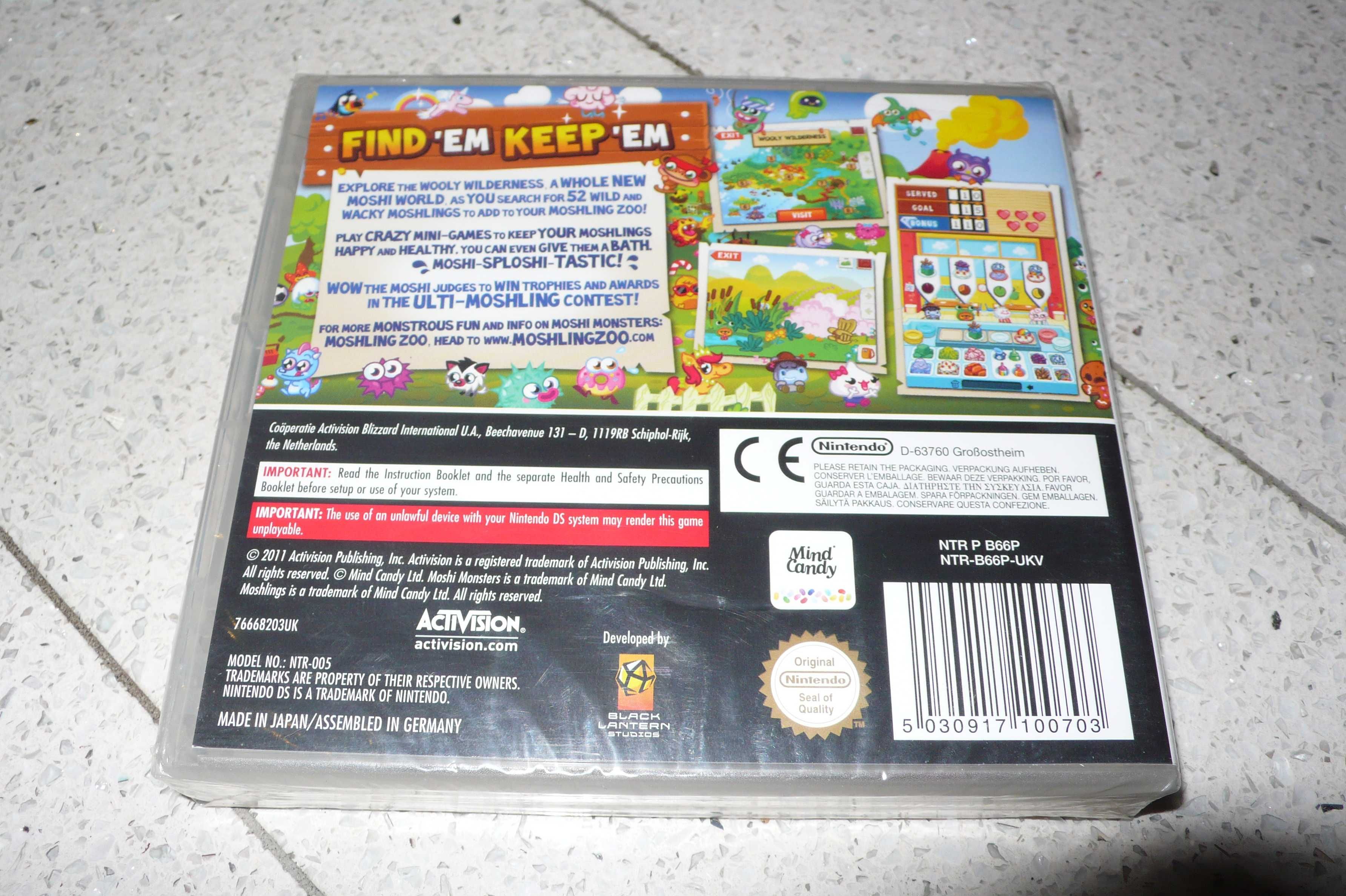 Moshi Monsters : Moshling Zoo ( Nintendo DS )